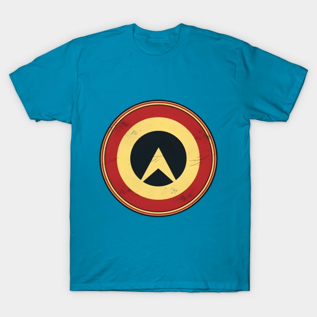 Be Your Own Hero Logo - Retro Superhero Style T-Shirt by Dazed Pig